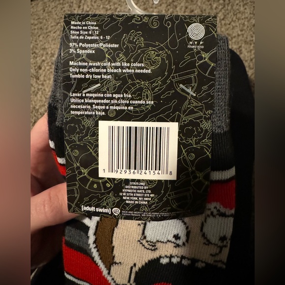 Rick & Morty Socks - Picture 5 of 6